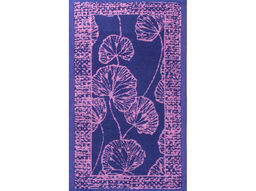 Полотенце махровое 1с105.413ж1 Весенний напев(пурпурн3) 50х30 см