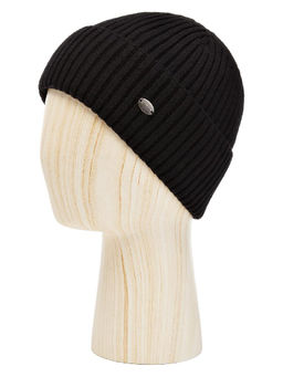 Шапка муж. каш+шерсть+виск LB-N88121 black