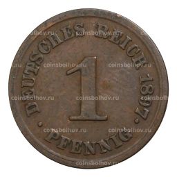 1 пфенниг 1897 года Е Германия