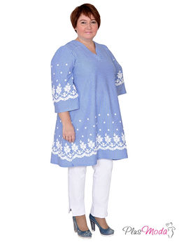 Туника Модель №415 размеры 44-80 - Plusmoda фото 3