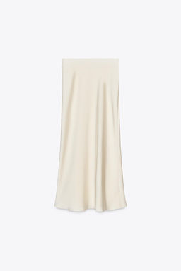 SATIN MIDI SKIRT - Zara фото 4