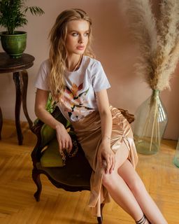 Футболка из хлопка FPP008 - Sahar art lab фото 5