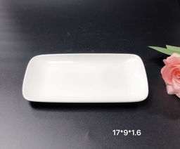 Блюдо прямоугольное 17х9 см / B42 /уп 144/