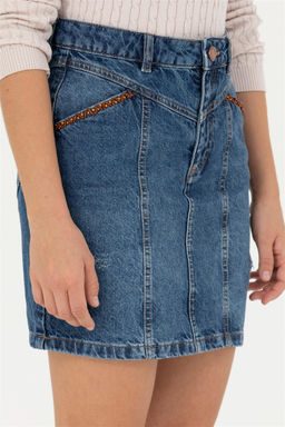 Kad_n Mavi Jean Etek - U.s. polo assn фото 6