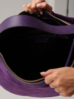 Сумка Azaro 30816 фиолетовая орхидея