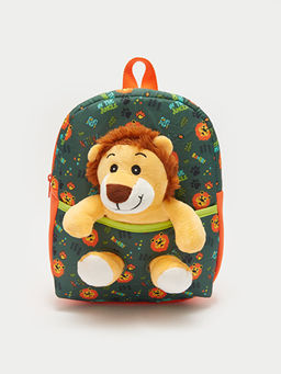 Aslan Fig?rl? Erkek ?ocuk S?rt ?antas?