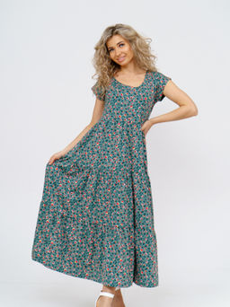 824 Платье "хаки"