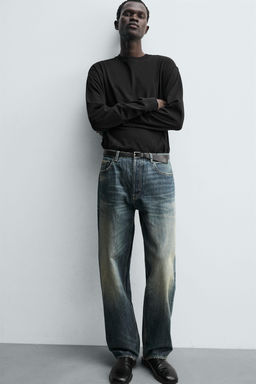 STRAIGHT-LEG JEANS - Zara фото 16