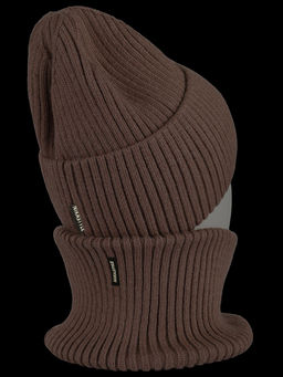 Комплект шапка и снуд 12з16525 орех