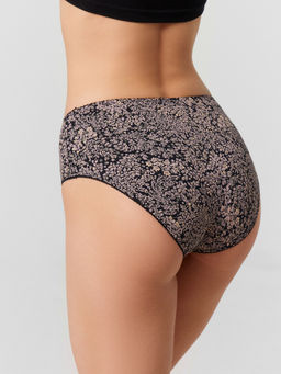 Цена за 2 штуки! Трусы женские макси с принтом в наборе, 3 шт - Mark formelle фото 4