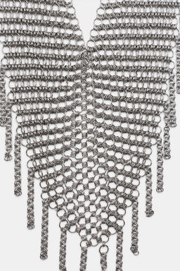 FRINGED RING MESH BELT - Zara фото 4