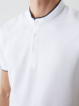 Hakim Yaka K?sa Kollu Erkek Ti??rt