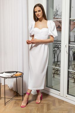 Платье AURA 3190-164 белый