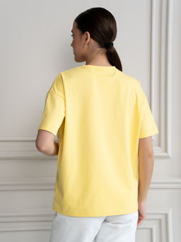 Футболка унисекс Оверсайз, цв. Желтый