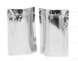 Пакет серебристый с зип-застежкой 250гр., 1 уп*10шт.