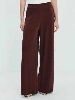 Широкие брюки с люрексом / Zarina