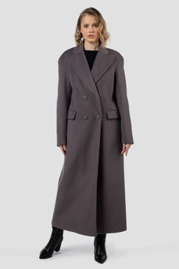 01-12174 Пальто женское демисезонное (пояс)