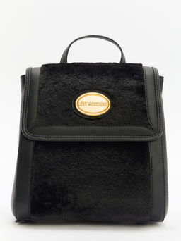 Женский рюкзак LOVE MOSCHINO SOFT WINTER Артикул 4192276, черный