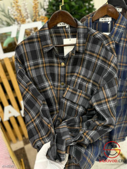 Рубашка женская на пуговицах