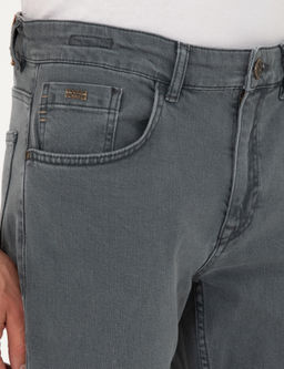Haki Slim Fit Jean Pantolon