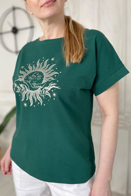 Футболка Rumoda 2195 темно-зеленый  фото 5