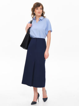 Блузка с цельнокроеным рукавом - Priz фото 3