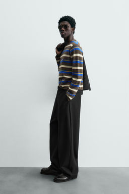 LIMITED EDITION STRIPED JACQUARD JUMPER - Zara фото 14