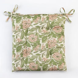 Сидушка на стул Этель Spring garden 42х42см, 100% хлопок, 190 г/м2  фото 2