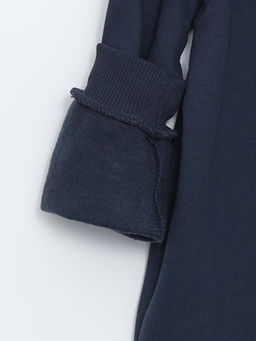 Kap??onlu Barcelona Bask?l? Erkek ?ocuk Sweatshirt - Waikiki фото 2