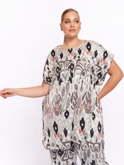 Атласная туника ZTU11737MLC23 - Артесса фото 2