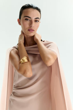 Vestido con capa decorativa - H&m фото 4