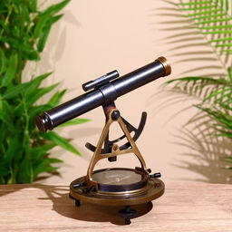 Сувенир 3 в 1, алидада, компас, телескоп