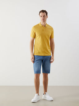 Polo Yaka K?sa Kollu Pike Erkek Ti??rt