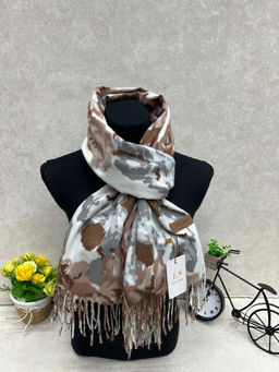 Мягкий палантин из кашемира мультицвет