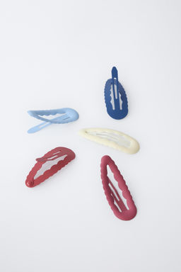 PACK OF FIVE WAVY HAIR CLIPS - Zara фото 2