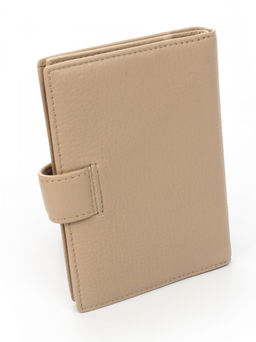 LACCOMA обложка для авто документов LA-3090-бежевый натуральная кожа