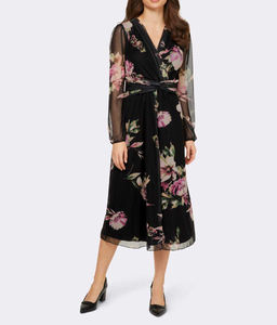 Платье, черно-розовое - Ashley brooke фото 3