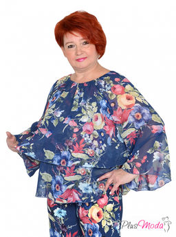 Туника Модель №1555 размеры 44-84 - Plusmoda фото 14
