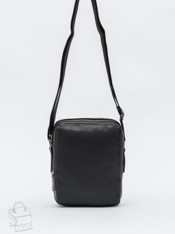 Сумка мужская кожаная 8882-2Z black Zinimsk