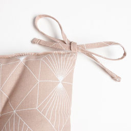 Сидушка на стул Доляна Geometry 42х42х7см, 100% хлопок, 164 г/м2  фото 3