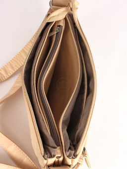 Сумка женская искусственная кожа Guecca-104, 3 отд, плечевой ремень, св, бежевый SALE 264069 - Adelia фото 7