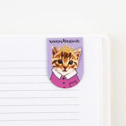 Магнитные закладки Котов и книг много не бывает, 8 шт. - Artfox фото 4