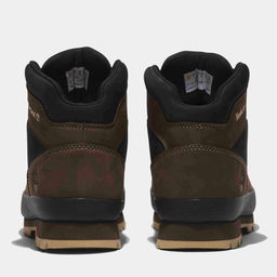 Ботинки Timberland Euro Hiker Boot Leather темно-коричневые  фото 3