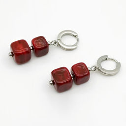 Серьги из муранского стекла - Vloes фото 2