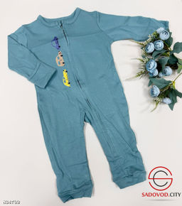 Комбинезон интерлок на молнии