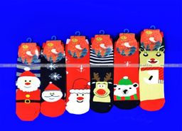 Цена за 12 пар. BFL носки внутри махра Новогодние детские арт. НС23 24-27 (13-14 см)  фото 29