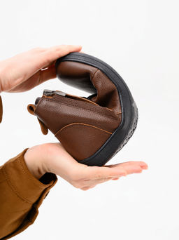 Ботинки женские демисезонные 352.NATAbl.Светло-коричневая оттима/Шерсть