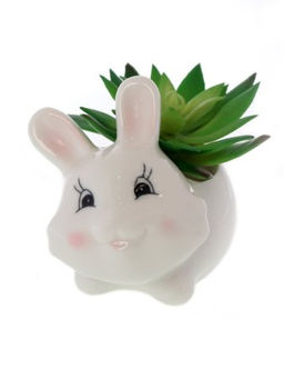 Кашпо 10,5х9 Кролик / XN019 /уп 72/ - Галеонтрейд фото 2