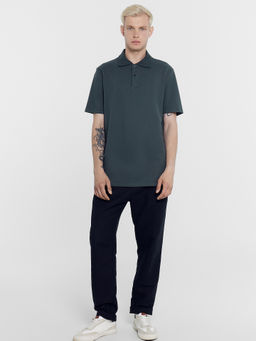 Поло мужское Mark Formelle 111838/1 тёмно-зелёное  фото 3