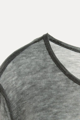 100% WOOL T-SHIRT - Zara фото 15